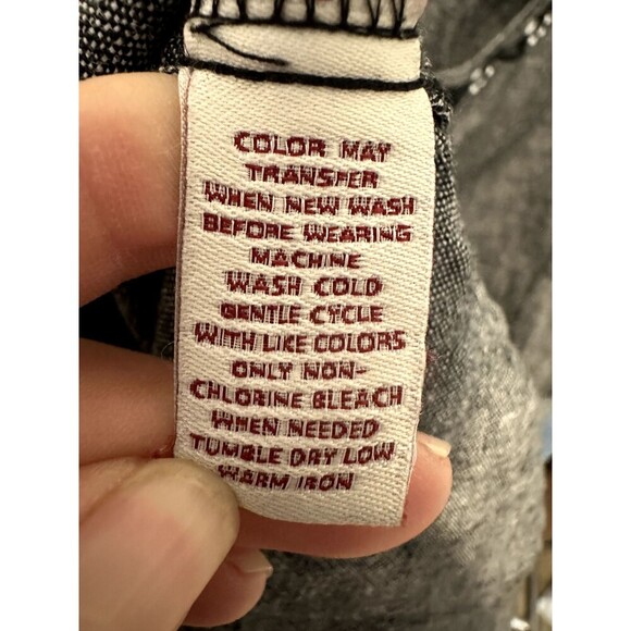 JM Collection Womans Linen Embroidered Top Size 14 Boho Artsy Lagenlook Western - Picture 3 of 10